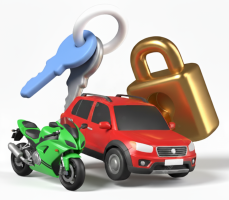 Ícone Seguro Auto Cotação Online Moto Caminhão Carro Antigo