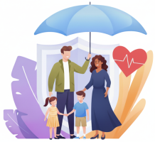 Ícone Seguro de Vida Familiar